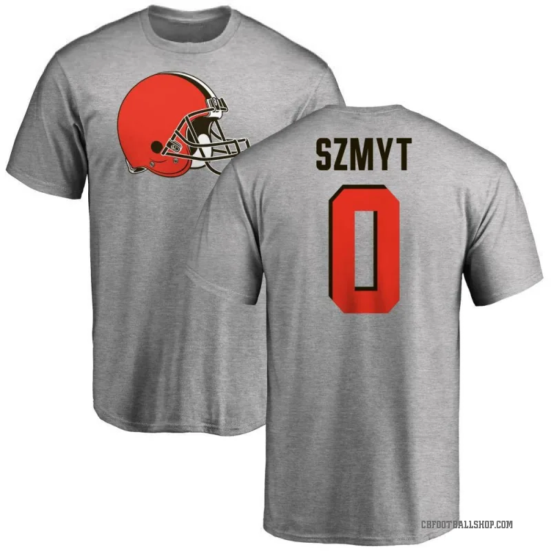 Andre Szmyt Youth Ash Cleveland Browns Logo T-Shirt -
