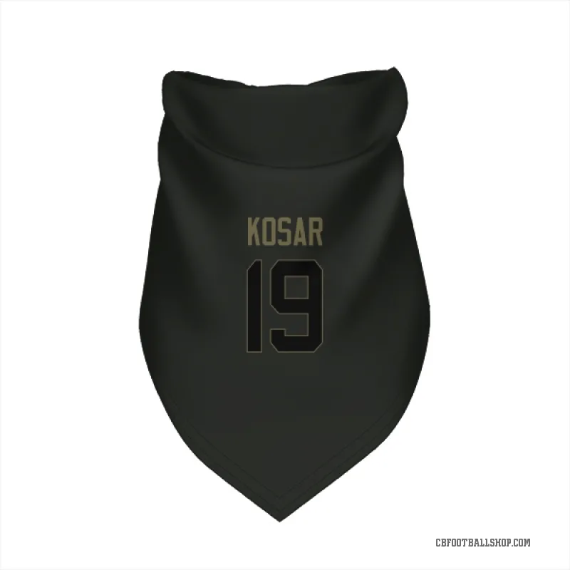 Bernie Kosar Black Cleveland Browns Service Cat & Dog Pet Bandana