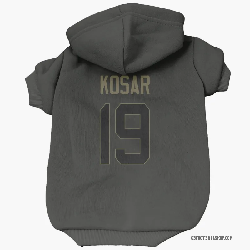 Bernie Kosar Black Cleveland Browns Service Cat & Dog Pet Hoodie