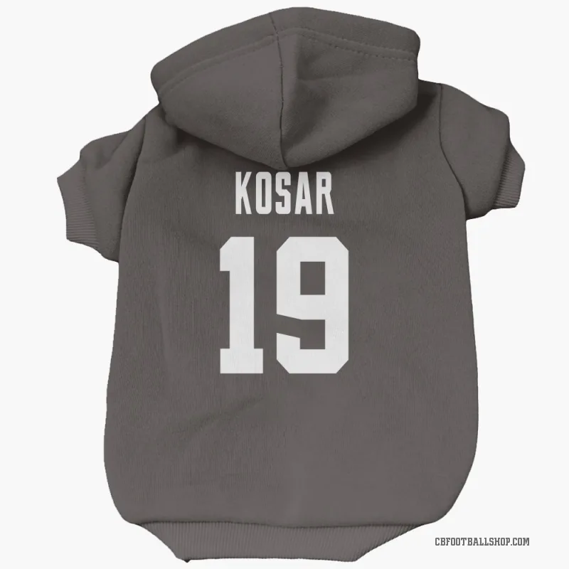 Bernie Kosar Brown Cleveland Browns Cat & Dog Pet Hoodie