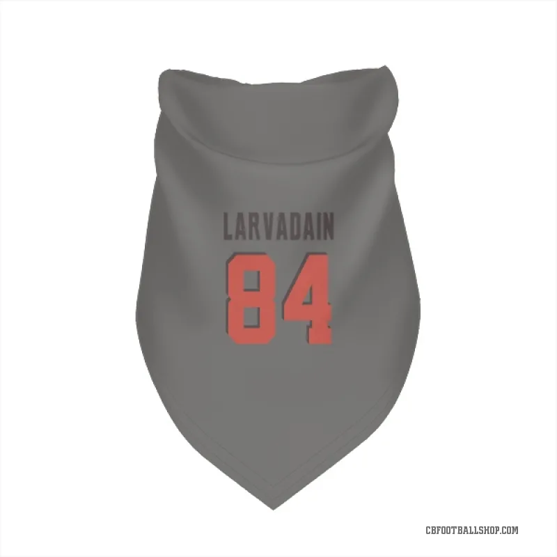 Gage Larvadain Gray Cleveland Browns Cat & Dog Pet Bandana