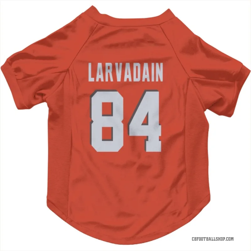 Gage Larvadain Orange Cleveland Browns Cat & Dog Pet Jersey
