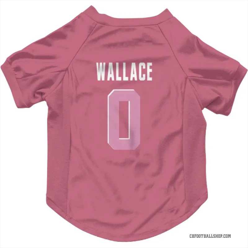Tylan Wallace  Pink Cleveland Browns  Cat & Dog Pet Jersey